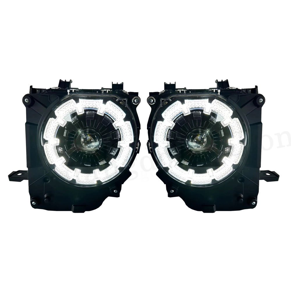 New Products LED Headlights Front Lamp for Toyota Land Cruiser 70 75 76 77 78 79 LC70 LC76 LC78 LC79 2024 Accessories