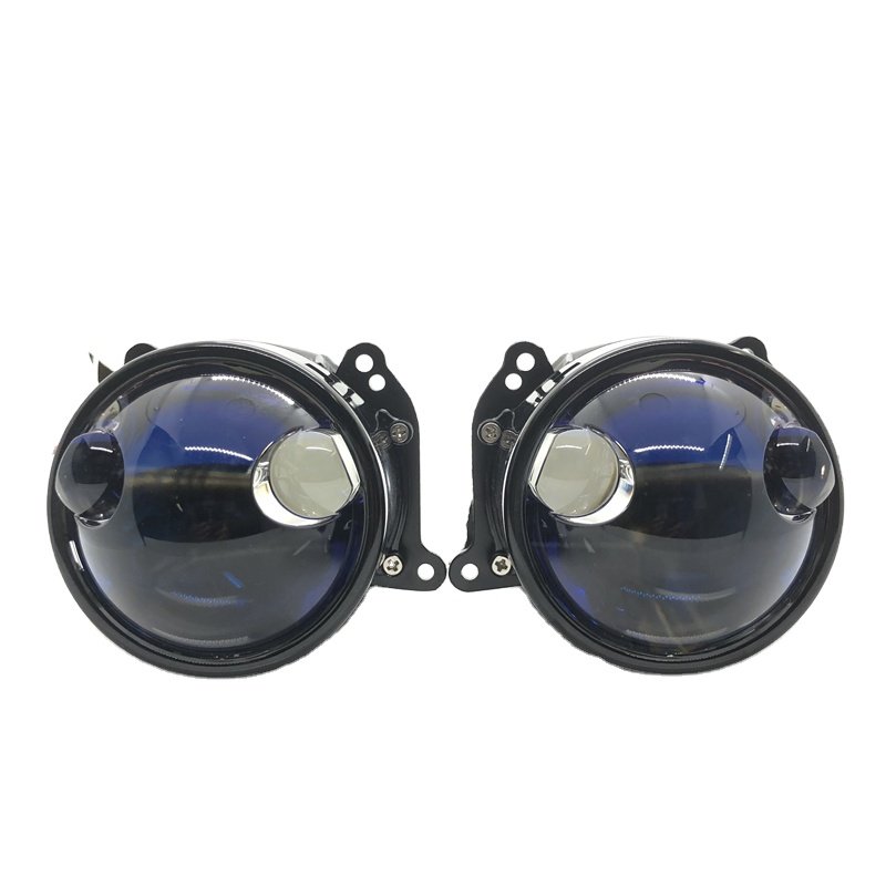 Bi-LED projector lens 3inch 12v 80W 14000LM LED projector lens with double laser for BMW 3series