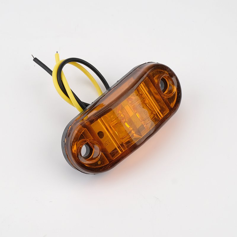 Car Accessories 2Leds 1W Strobe Multiple modes Flash Side lights DC 12V 24V Led Lamp Truck SUV Pick Up Truck Light