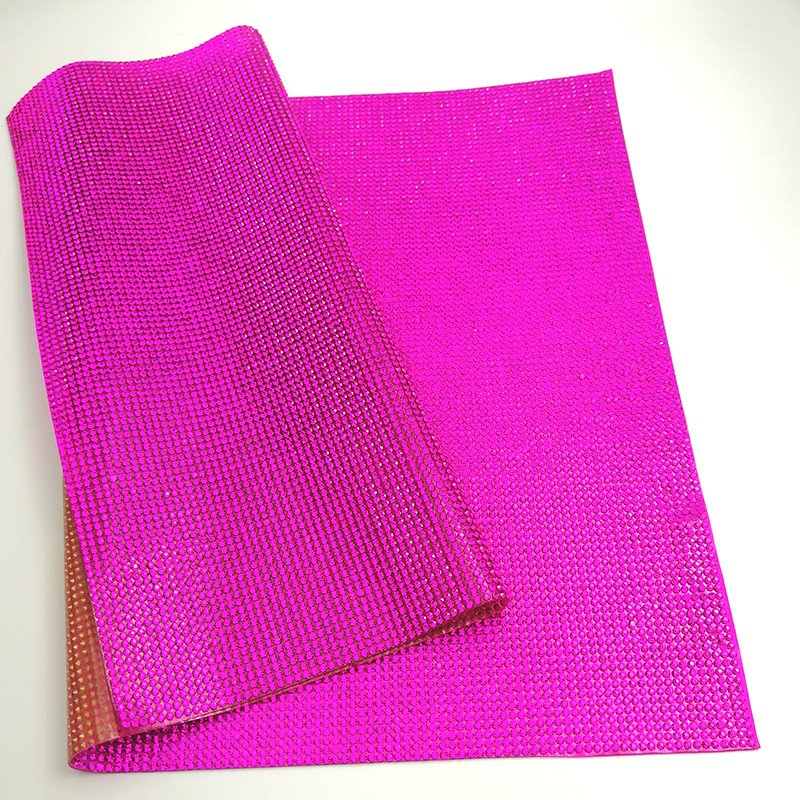 Bling SS6/12*20cm Self Adhesive Glass Rhinestone Sticker Sheets Gem Crystal Mesh Sticker For Car And Gift Decoration