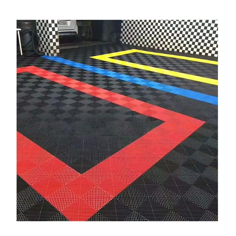 401801 Plastic Black Type Garage Floor