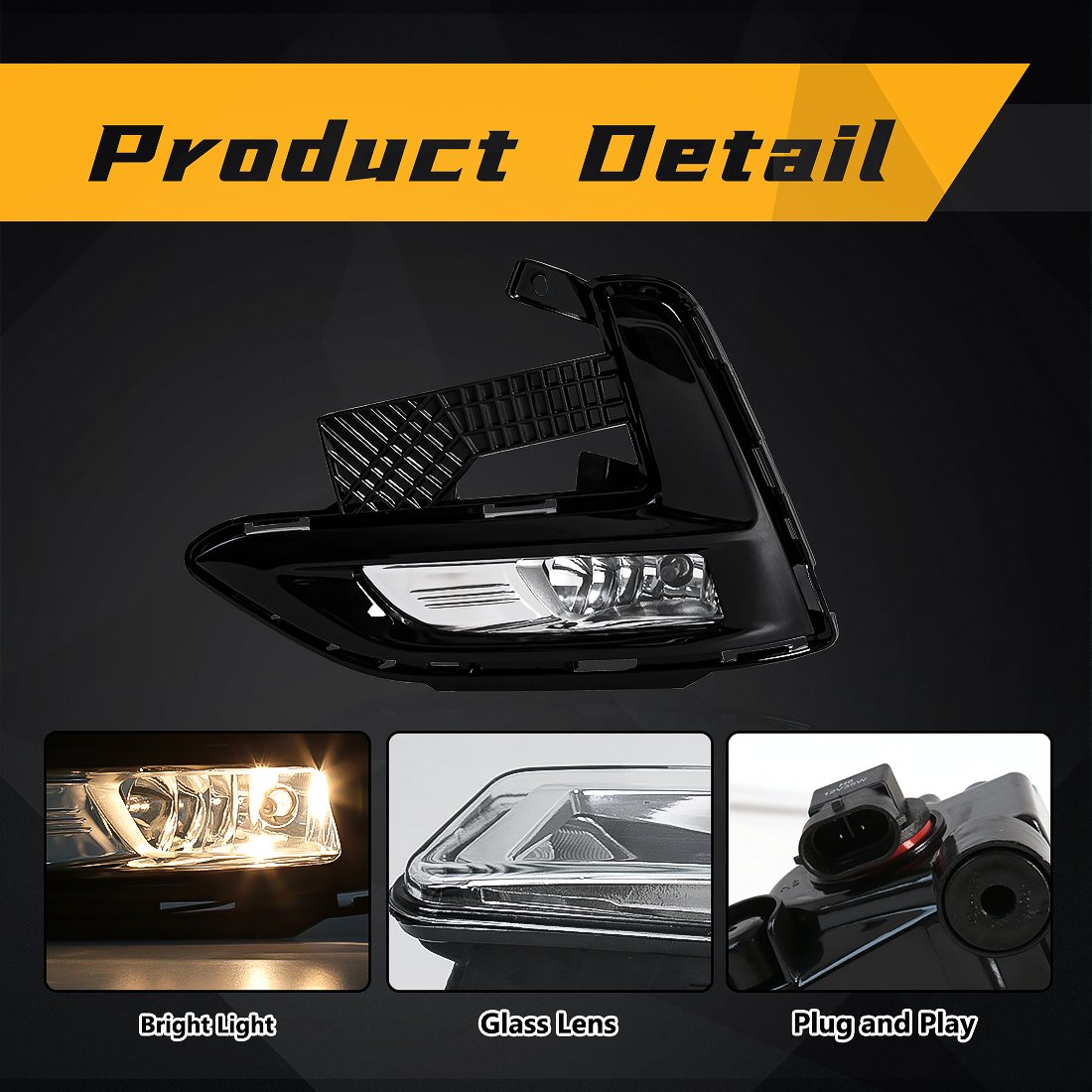 Wholesale Car Front Fog Light Kit for Nissan Sentra Sylphy 2019 2020 2021 Car Headlight Halogen Bulb light for car