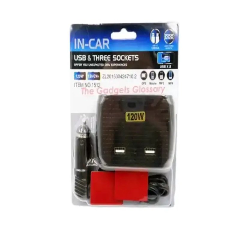 Wholesale Quality Bluetooth Car USB Socket Bulk Package Connects 3 Socket Type 1512 EV Charger and Wallbox