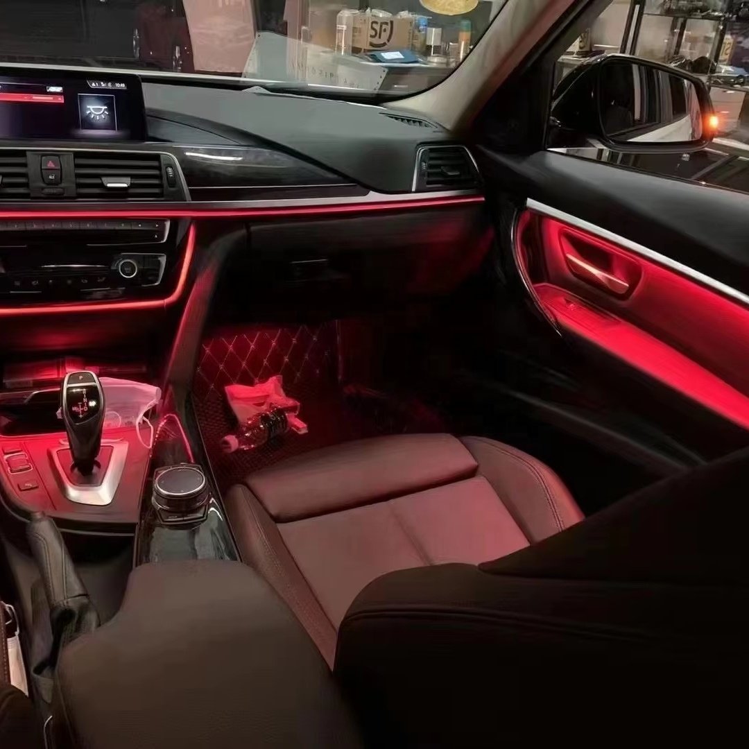 2024 New Universal 18 in 1 Environmental Lighting Interior Decoration Upgrade Automotive LED Environmental Lighting System