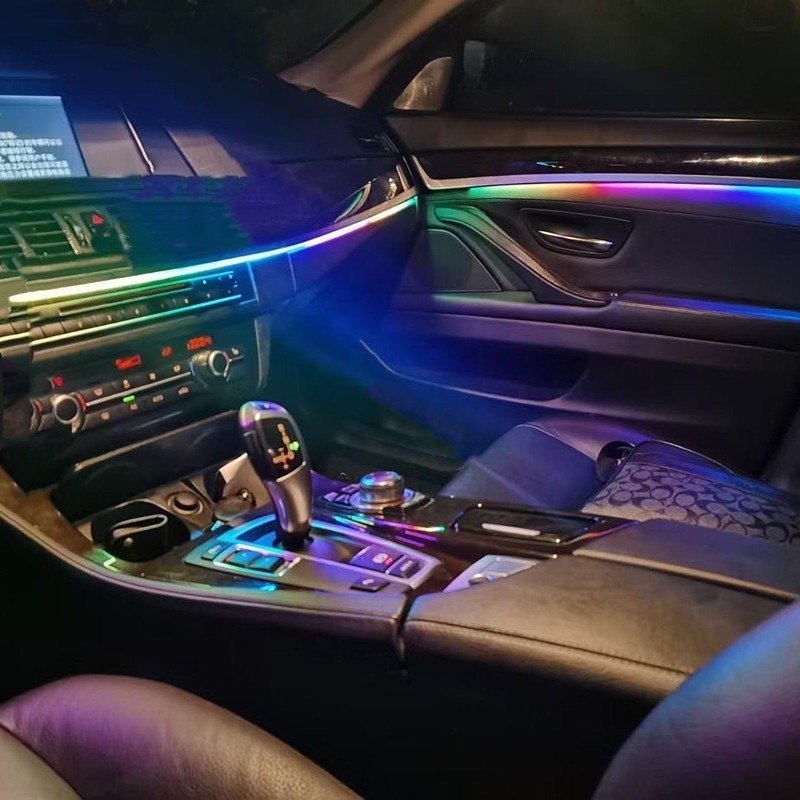 2024 New Universal 18 in 1 Environmental Lighting Interior Decoration Upgrade Automotive LED Environmental Lighting System
