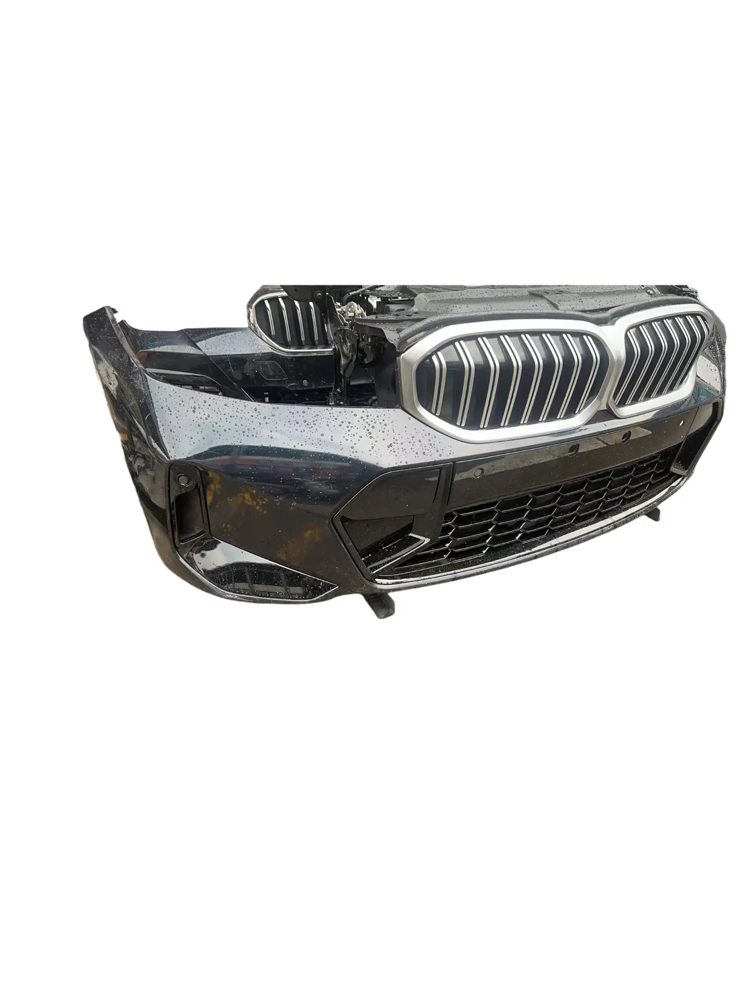 Applicable to electronic fan hood of net radiator in front bumper assembly of bm w 3Series G20 G28 i3 M3 front nozzle assembly.