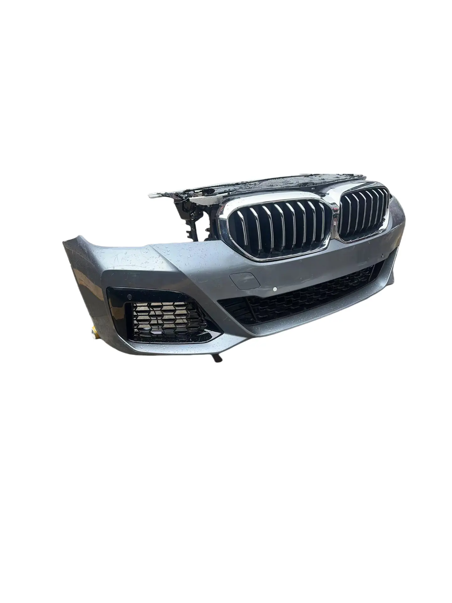 Applicable to electronic fan hood of net radiator in front bumper assembly of bm w 3Series G20 G28 i3 M3 front nozzle assembly.