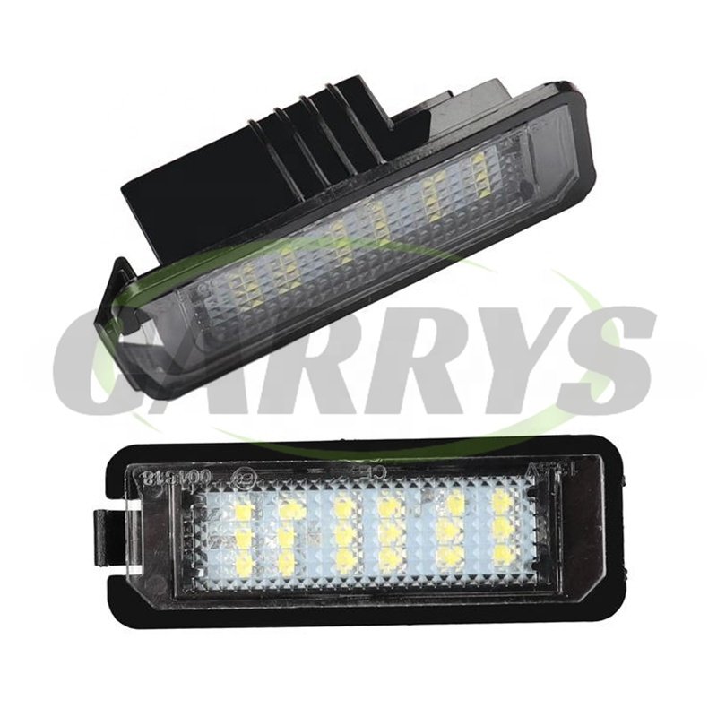LED Number License Plate Light Lamps For VW Golf MK4 MK5 MK6 Passat B6 CC EOS