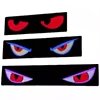 Programmable LED Eyes Display for Trucks cars Type Lights Trucks Interactive Animation Flexible Screen Front Rear Window USB
