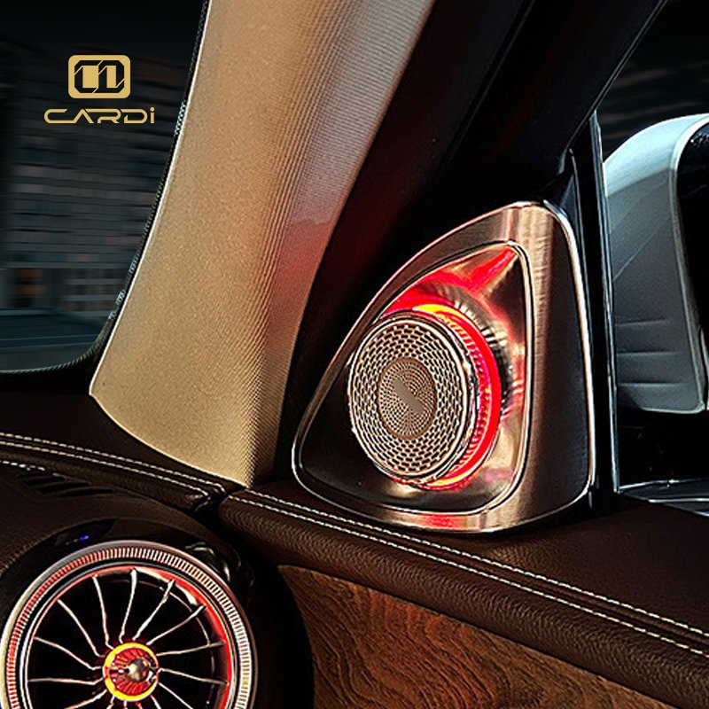Suitable for Mercedes-Benz S class W222 4D tweeter original car screen control 7/64 colors ambient light