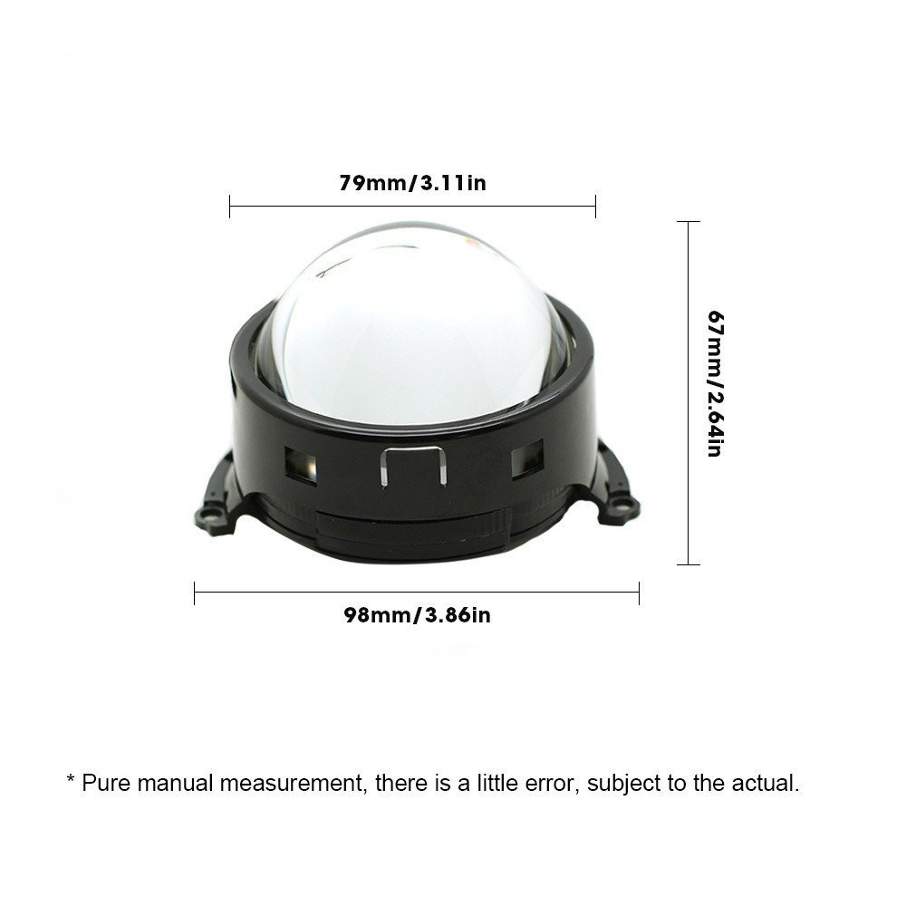 car accessories universal Devil Eye Lens Round Electric Vehicles demon eye for motorcycle dynamic flashing Atmosphere light