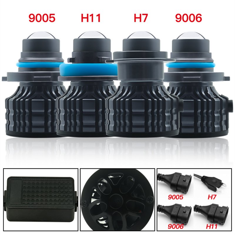 H7 H11 Auto Lamp Car Led Laser Fog Light Bulb Super Bright H7 9005 9006 Led Headlight Bulb For Other Car Light Accessories