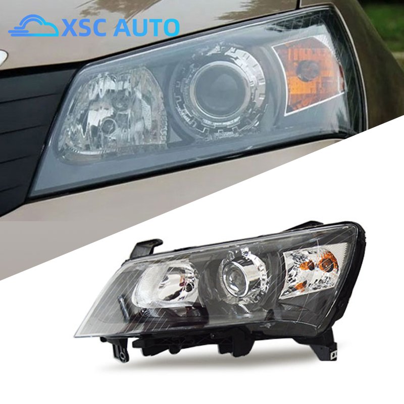 High Quality Car headlight assembly for GEELY Emgrand EC7 EC715 EC718 2009-2013 Front lamp lighting with light bulb