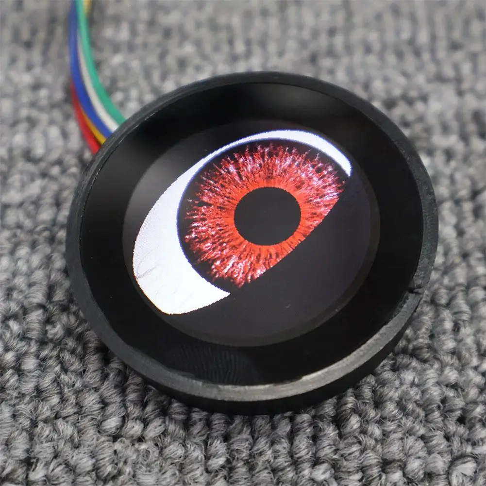Car Decoration Lights 2 Inch Fog Lights Dynamic Devil Eyes Wifi Control 4 Models Eyes For Headlight Fog Light Upgrade