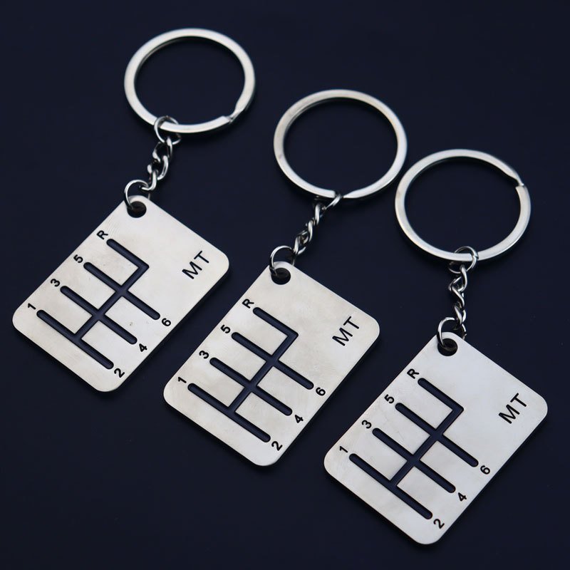 Custom Logo Automotive Car Parts Keychain Piston Disc Brake Rotor Turbo Metal Car Keychains for Promotion Gift