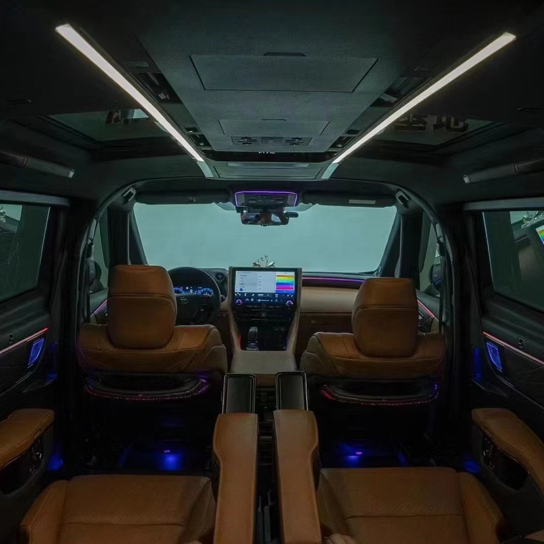 Suitable For Toyota LC300/Alpha 64 Color Automotive LED Ambient Lighting Interior Upgrade Accessories