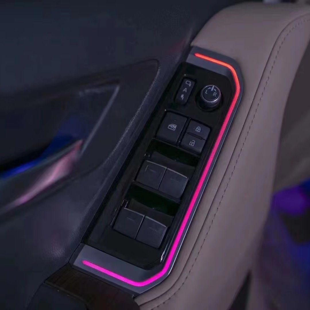 Suitable For Toyota LC300/Alpha 64 Color Automotive LED Ambient Lighting Interior Upgrade Accessories