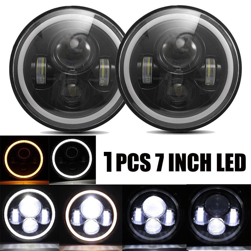 7 inch headlamps accesorios para auto lights led light for car auto lighting systems car lamp