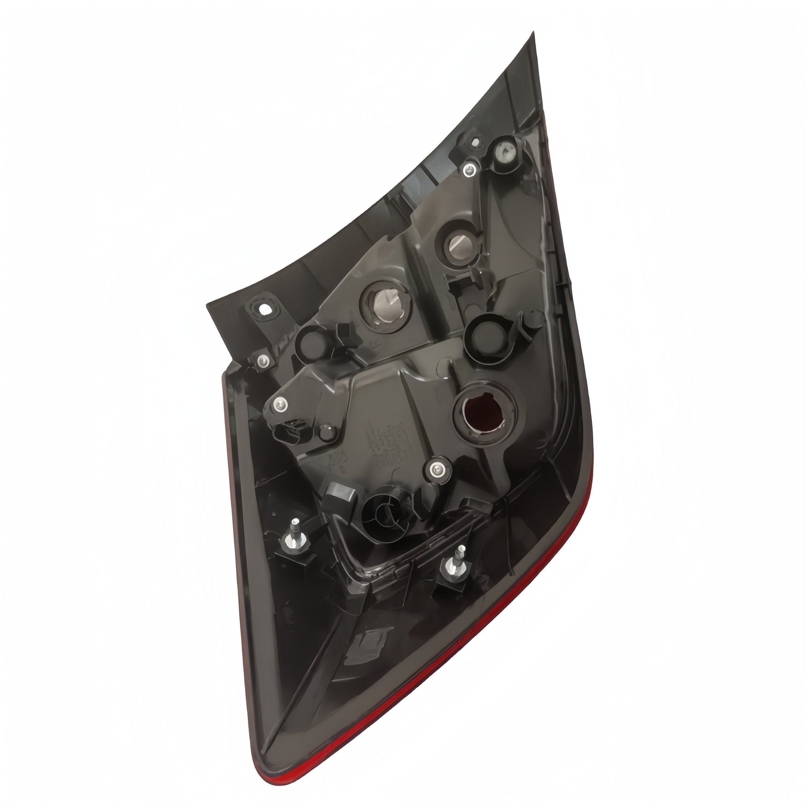 For Honda 16 Civic Right LED Tail Light New Curved Rear Bumper Lamp with Clear and Red Lens Colors ABS Material 12V Volta