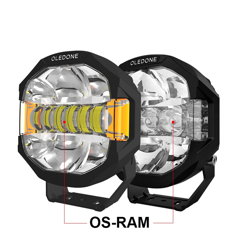 OLEDONE 1L100 8000lm car lights led headlight for truck,offroad,mining 100W construction car accessories lights