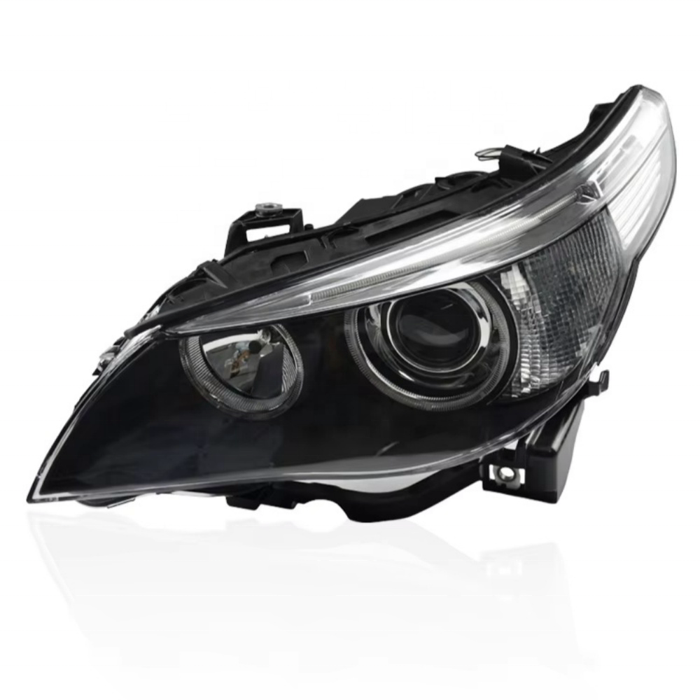 Auto-y Car Accessories Headlamp Assembly Xenon Bulbs Hid headlight Plug&Play Car Front Light for 5 series 2005-2007 BMW E60
