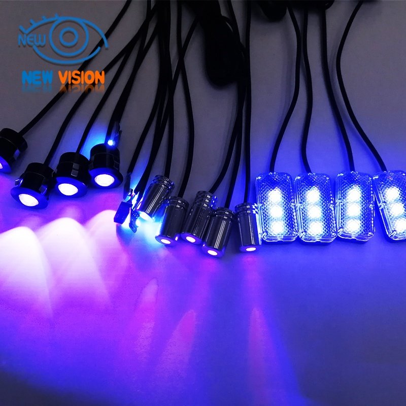 RGB Fiber Optic Atmosphere Lamps Colorful Car Interior Lights Ambient Light