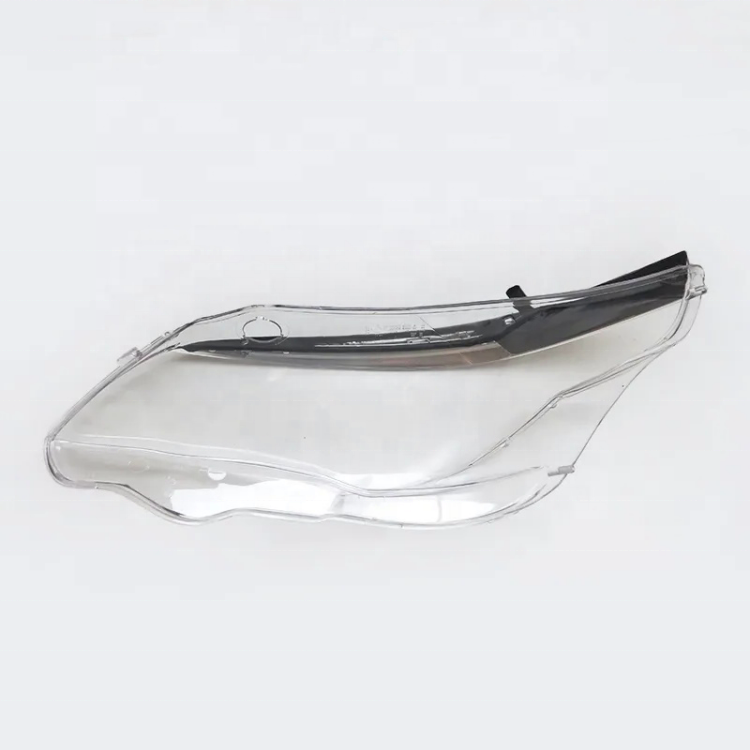 Car headlight glass lens cover for BMW 5 Series E60/E61/LCI 2004-2010 Year with strip accessories headlight glass headlight lens