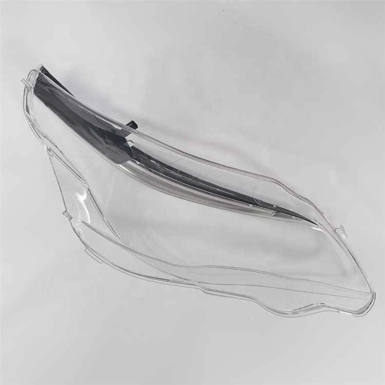 Car headlight glass lens cover for BMW 5 Series E60/E61/LCI 2004-2010 Year with strip accessories headlight glass headlight lens