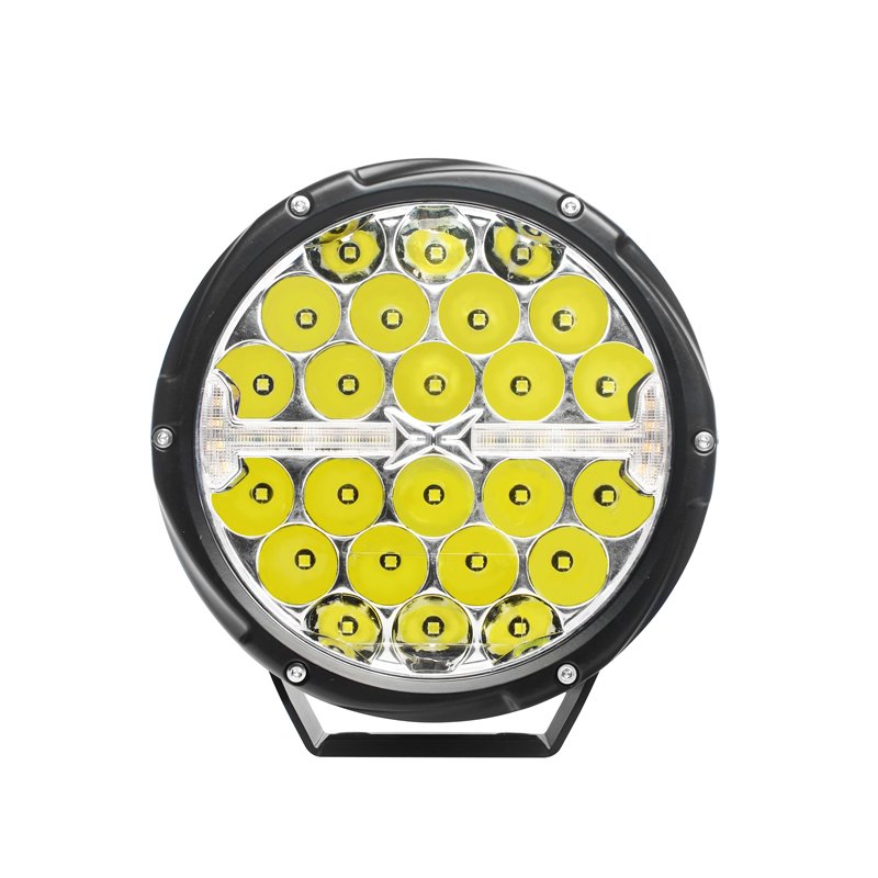 Others Car Light Accessories 7 inch laser driving light 12V 24V 140W round driving lights For Offroad atv 4x4 trailer