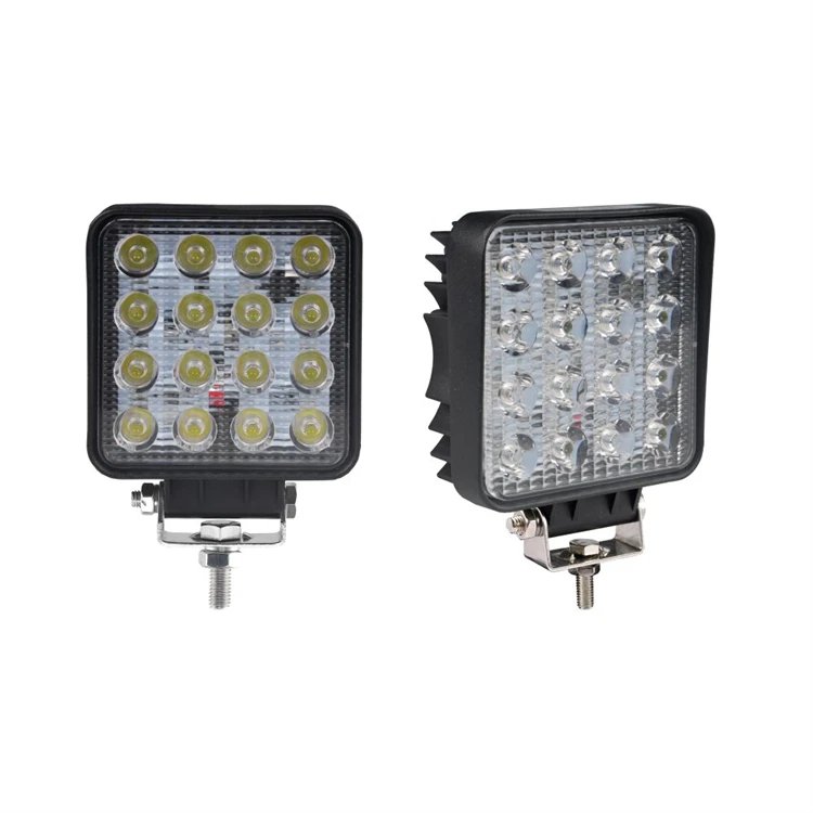 New Product IP67 24v Led Truck Lights 16w Led Off Road Driving Lights Auto Accessories Led Work Light