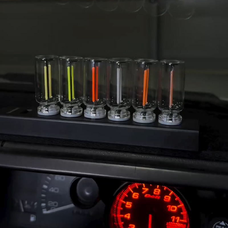 Creative USB retro tungsten night light car atmosphere light mood bedroom bedside energy-saving night sleep light