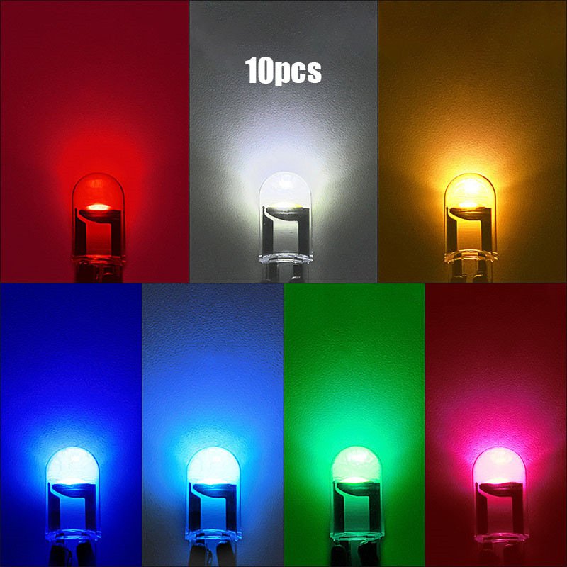T10 Led Light Bulb T10 W5w T15 W16w Tail Reverse Light 6000k White 12v For Car Accessories