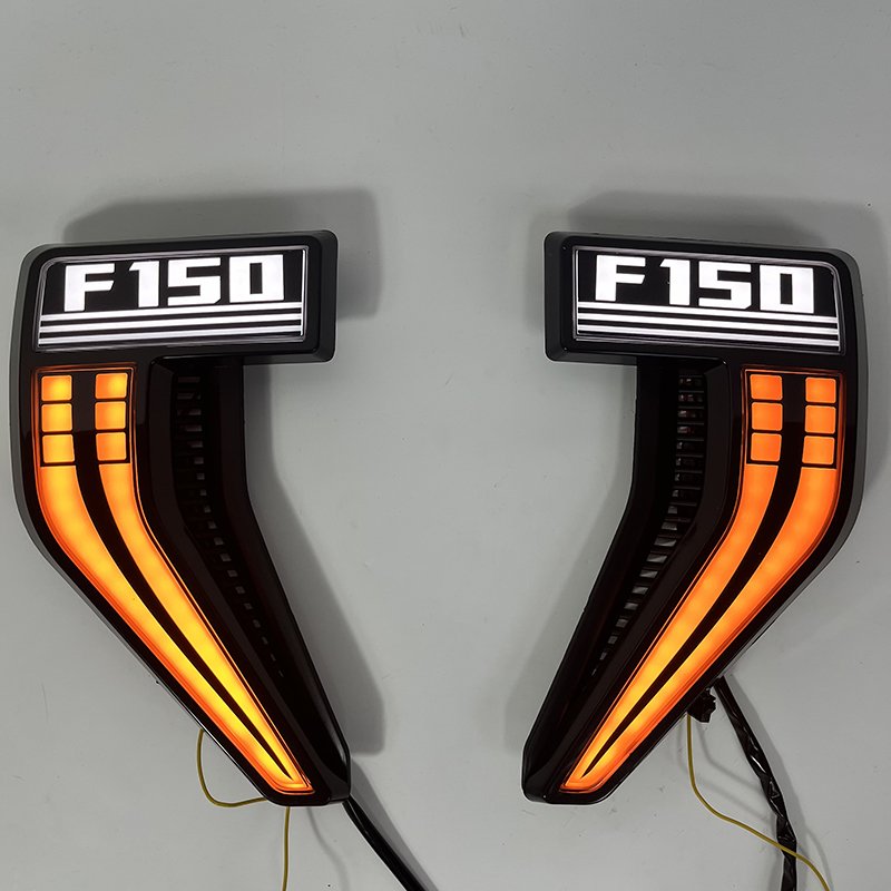 2021 car exterior accessories running light Turn Indicator Led Fender Side Marker Turn Signal Lights for Ford F150