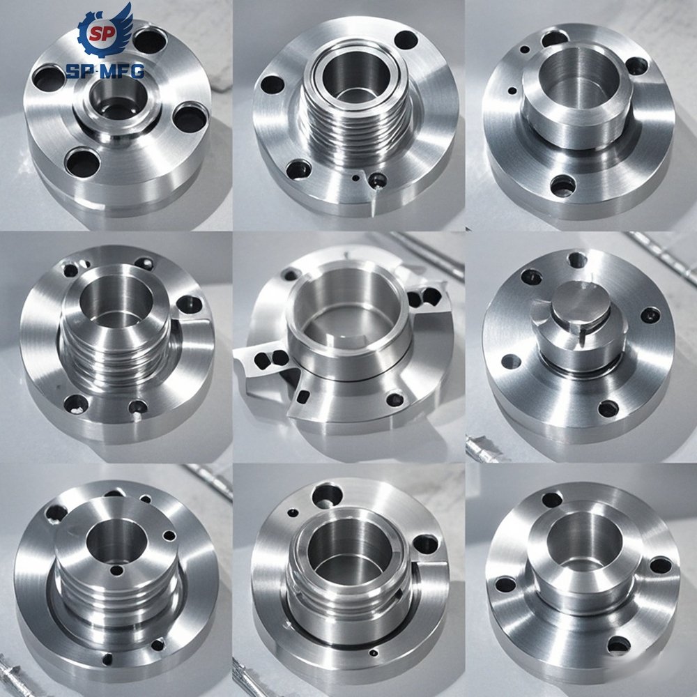 OEM customized aluminum milling turning parts CNC parts processing customized services high precision CNC machining parts