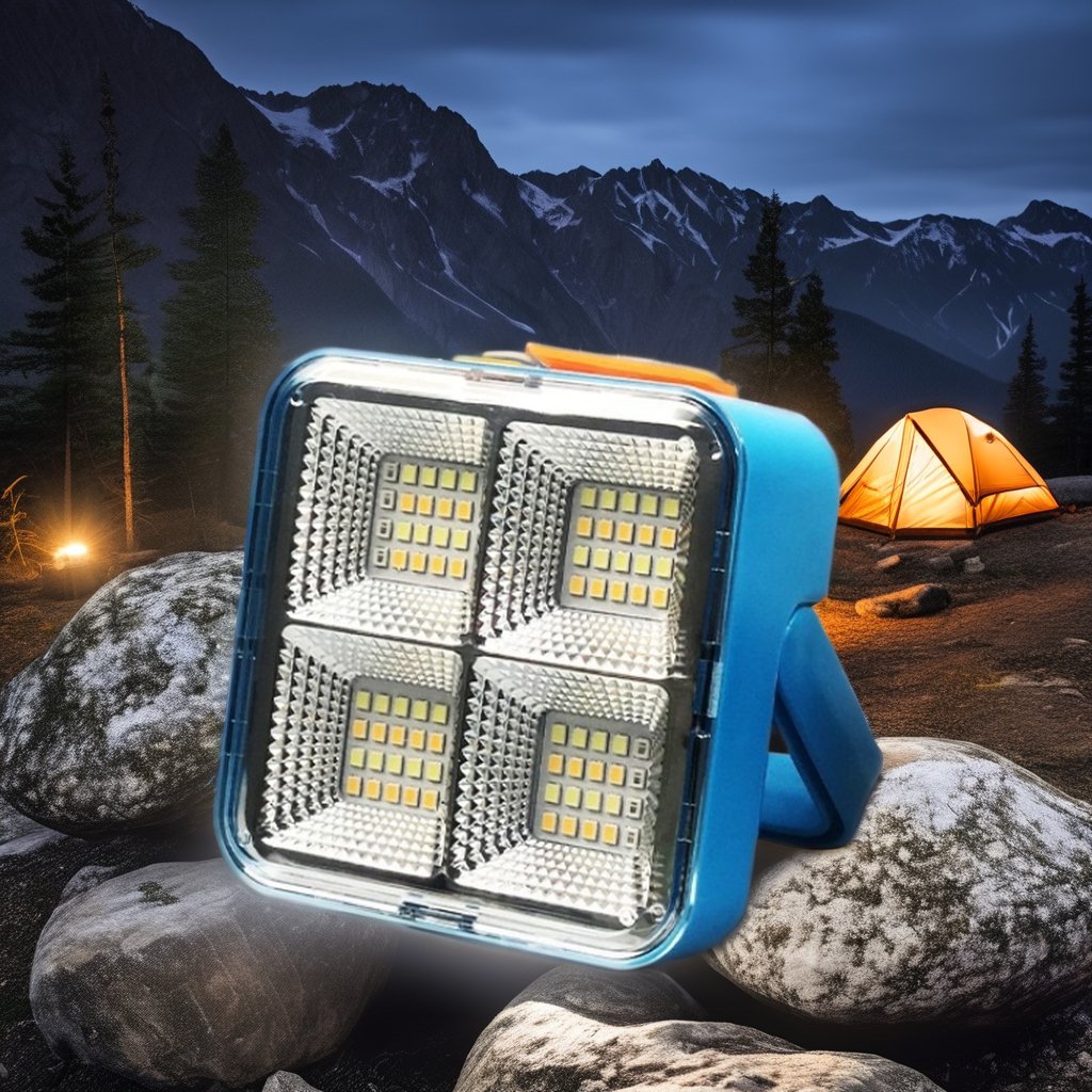 Solar portable outdoor LED lights Outdoor camping LED lights