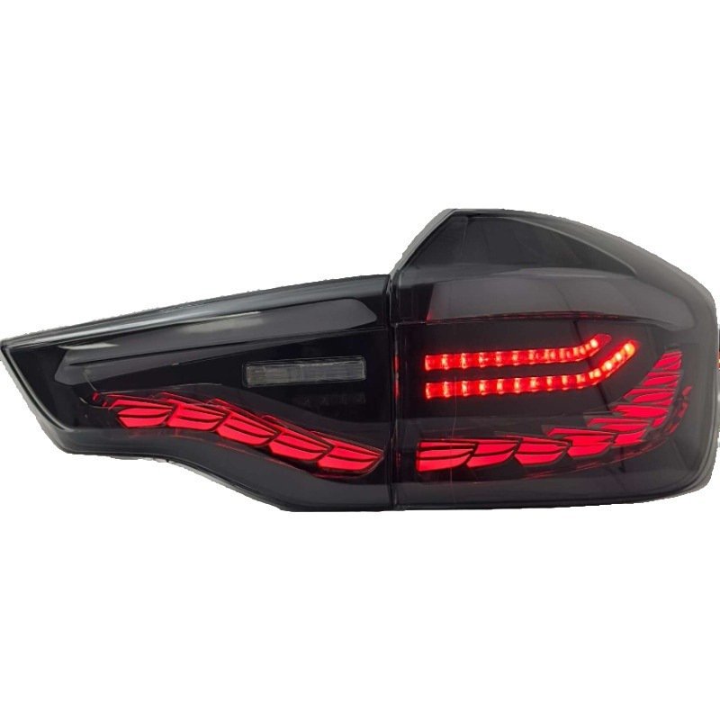 Specially designed for 18-21 BMW X3 tail light assembly G08 G01 modified dragon scale LED flowing turn tail light assembly