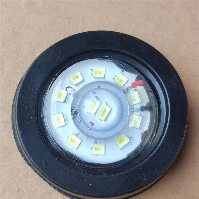 Hot Selling New Model Small Side Clearance Lamp 12V Red Signal Lights Trucks Trailers 5W Light Others Car Light Accessories