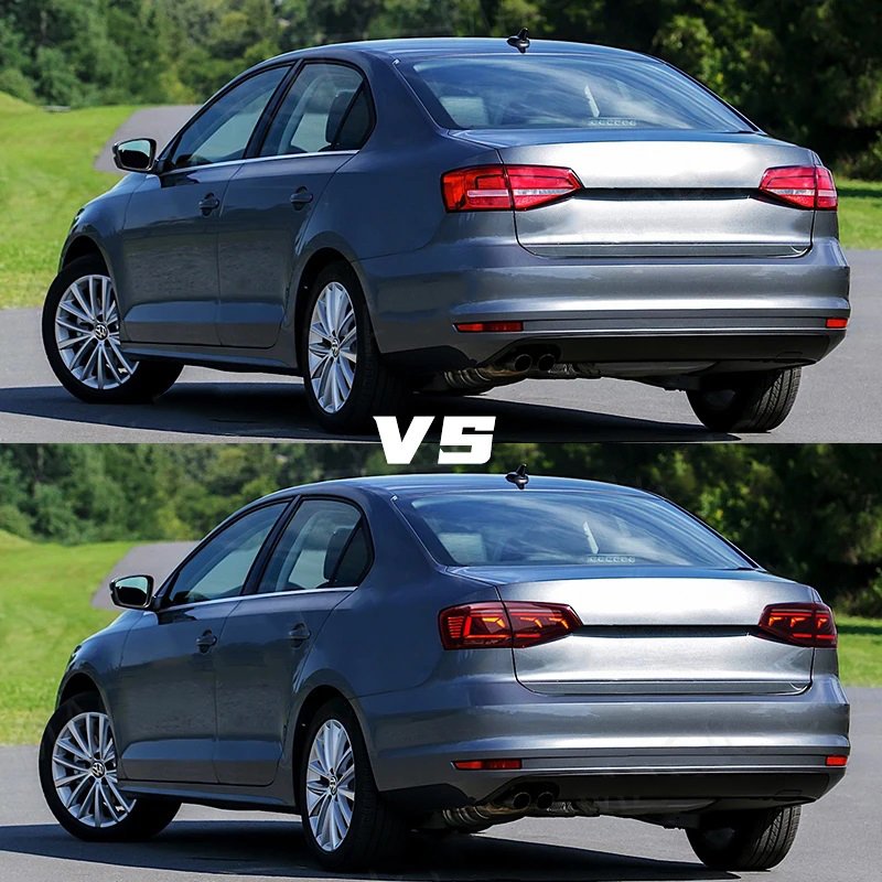 High Quality Car LED Tail Light for Volkswagen Jetta 2015 2016 2017 2018 Auto Rear Bumper Fog Light Turn Signal Light