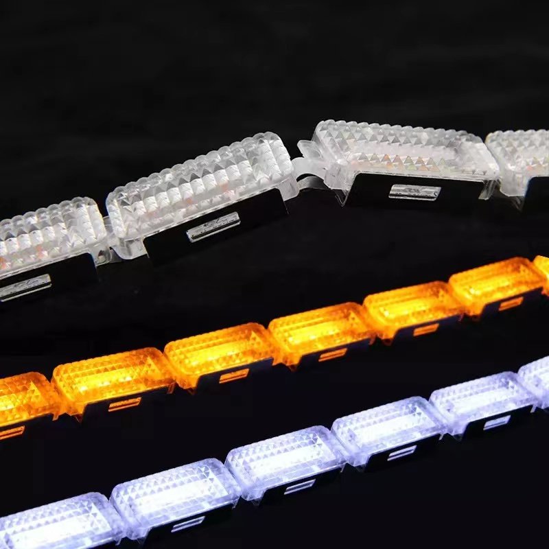 DRL Car Crystal Tear Lights LED Strip Daytime Running Lights Waterproof Other Car Light Accessories