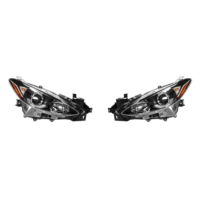 Head Lamp Retrofit DRL Light Turn Signals Car LED Headlights for Mazda 3 2014 2015 2016