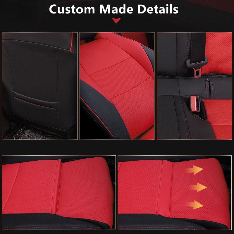 Custom Made Car Seat Cover for 5 Seaters Luxury High Quality Leather Original Fit Seat Kits for Mercedes Benz GLA CLA GLA200