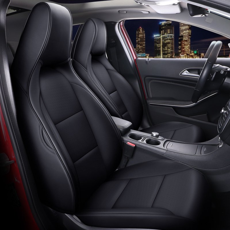 Custom Made Car Seat Cover for 5 Seaters Luxury High Quality Leather Original Fit Seat Kits for Mercedes Benz GLA CLA GLA200