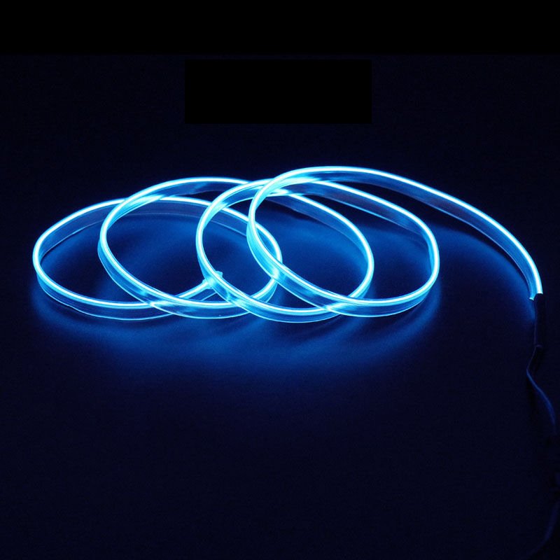 Colorful DIY Car Atmosphere Light Neon Wire Car kit Interior LED Electric Wire Strip Auto Car Light Accessories