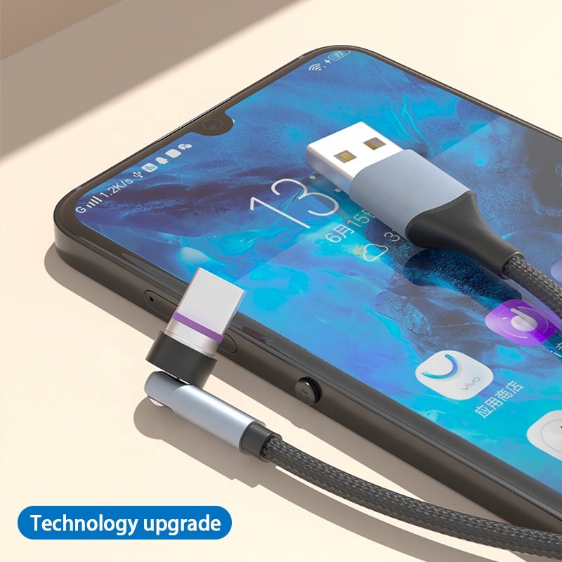 Custom 3 In 1 Magnetic Charger Cable with usb a male to 360 540 Degree Type C charge data transmission Type-C Magnet Charging