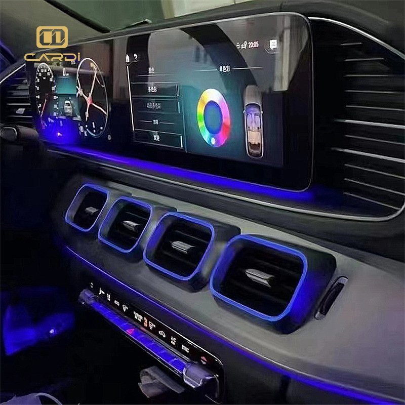 "CARDI" OEM Auto Interior Accessories Ambient Light Atmosphere Retrofit for Mercedes Benz GLE/GLS W167 AC Vent Accessory