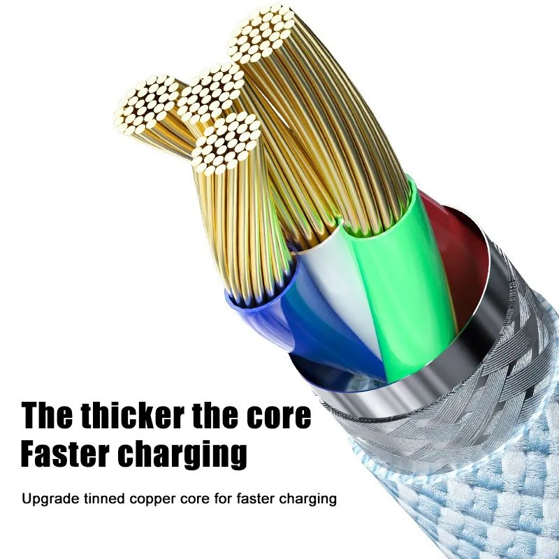 Original USB-C Cable For Iphone 15 Pro Max Pd 60W Fast Charging For Huawei Xiaomi Samsung Type C Weave Cable Accessories