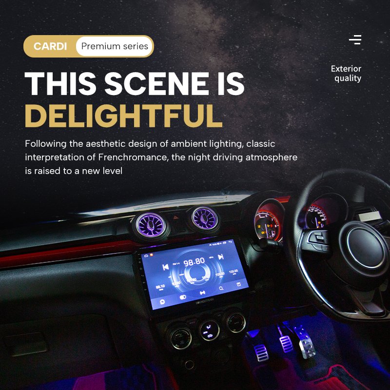 Original Car Ambient Light For Suzuki Swift Ac Vent Car Led Light Auto Accessories Light For Car Modification