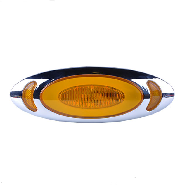 Hot selling car accessories trailer rear lights amber safety warning turn signal 10-30v truck led side marker lights