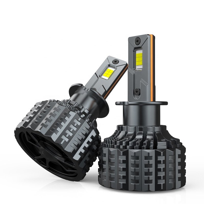 Grey High power CANBUS 6500LM 65W 6500K 12V h13 led headlight bulbs auto lighting systems Car Light Accessories H1