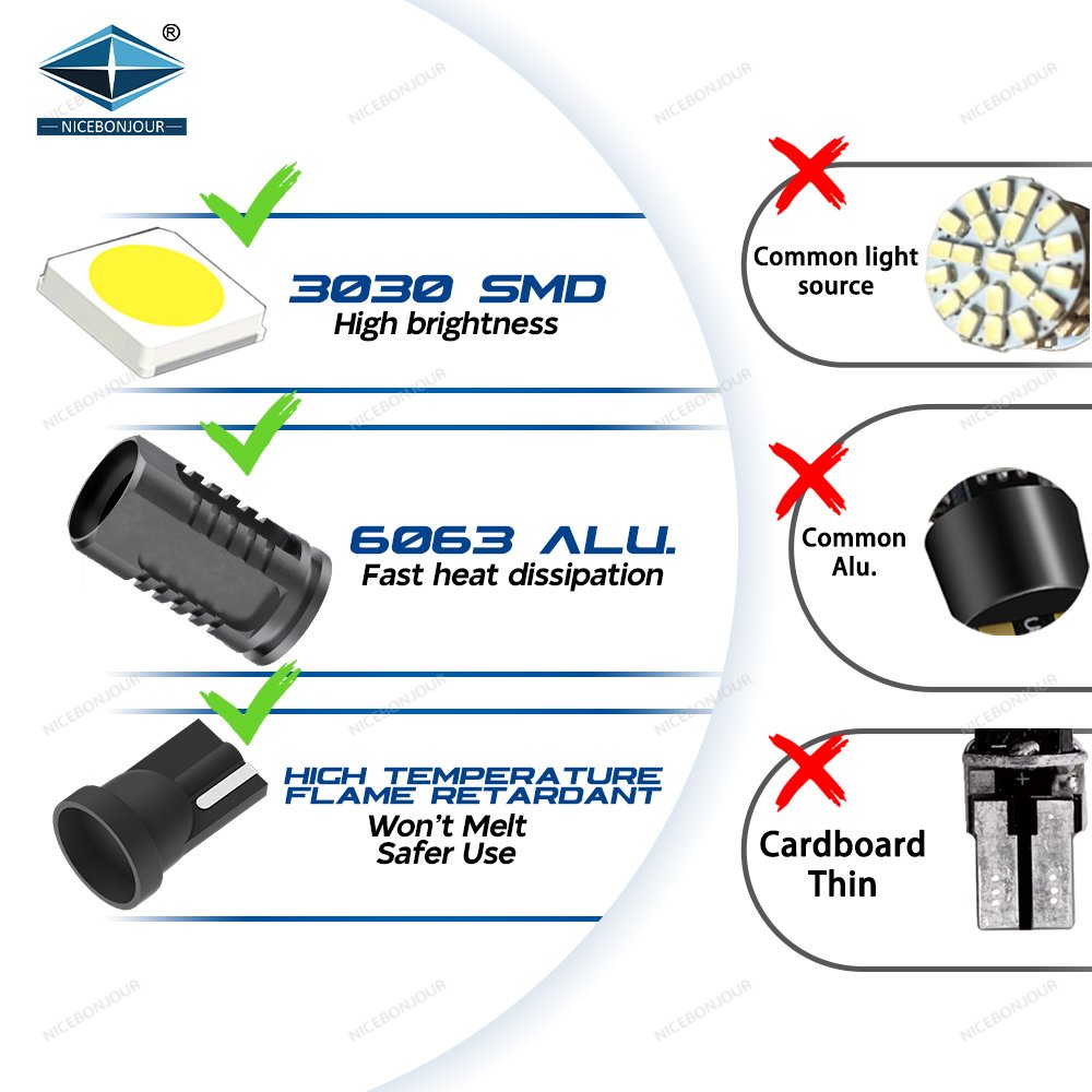LED Fog light Led car light 3030 18SMD Focos Led Lamp 881 880 H1 H3 Led Fog Light Bulb